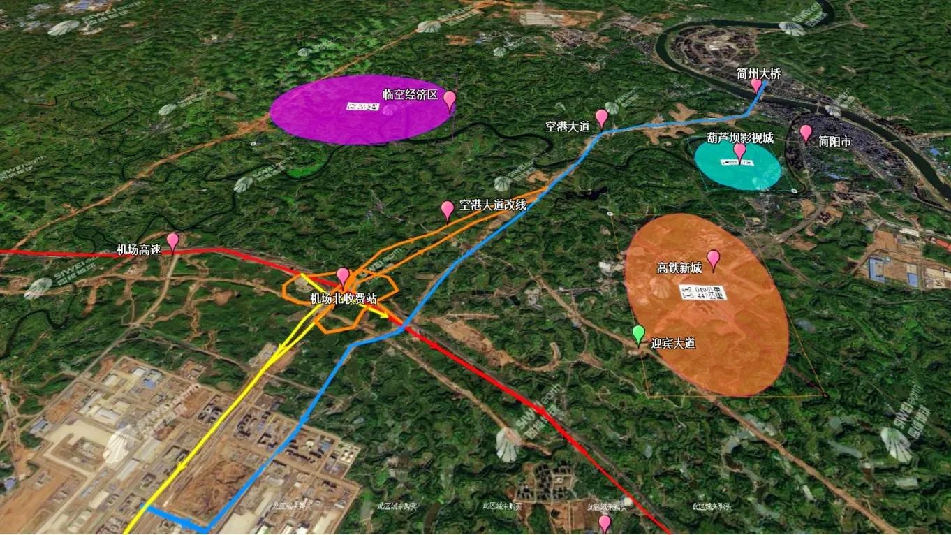 簡陽西內(nèi)環(huán)，自然美景的探索之旅